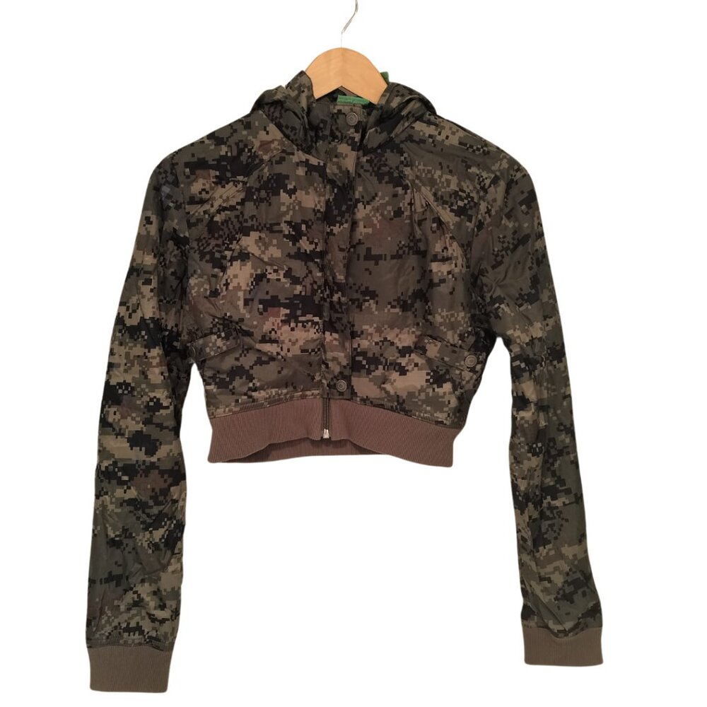 Industry Cropped Bomber Jacket
